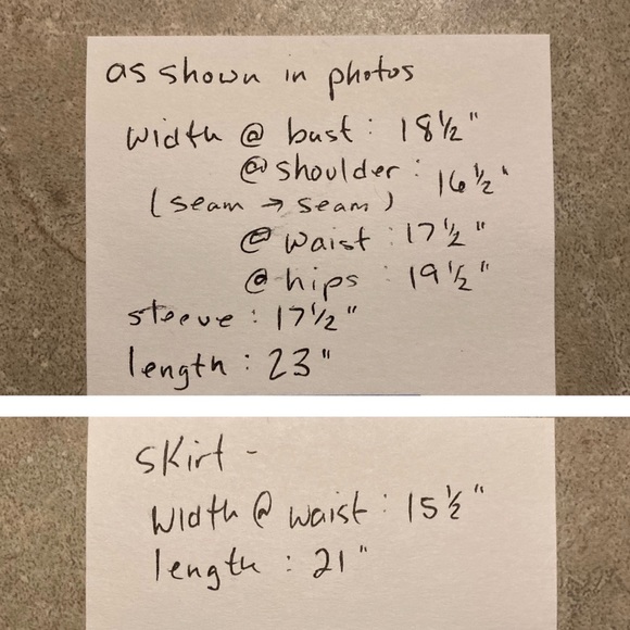 👛 Retro(2002) ivory suit (blazer/skirt) by i.e., 10 - Picture 7 of 16